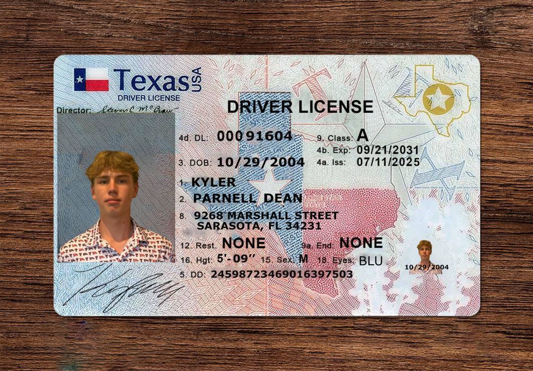 Texas Fake Drivers License
